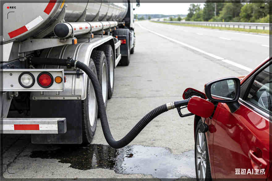 钢城区汽车救援送水案例